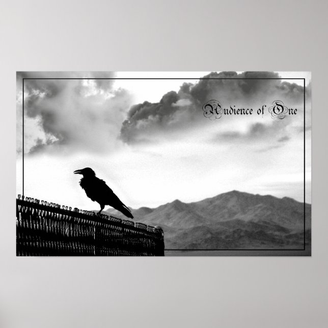 Póster Público De Um (Frente)