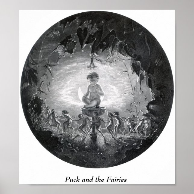 Póster Puck e as Fadas (Frente)