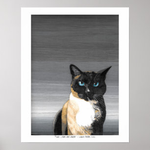 Poster Puck, Plain e Simple