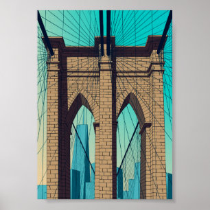 Poster Puente de Brooklyn