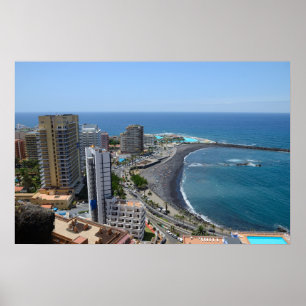 Poster Puerto de la Cruz, Tenerife, Espanha