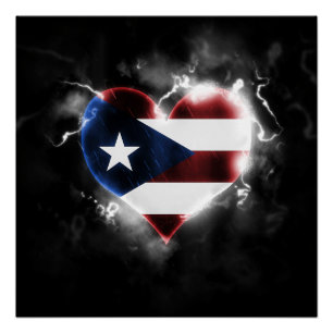 Póster Puerto Rico poderoso
