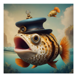 Póster Puffer Fish no 2 Poster brilhante