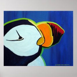 Póster Puffin Corado