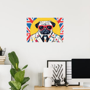 POSTER PUG LIFE 13