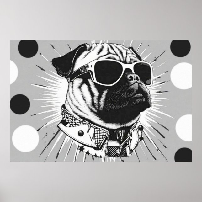 POSTER PUG LIFE 4 (Frente)