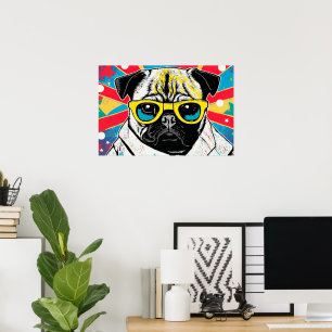 POSTER PUG LIFE 9