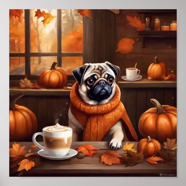 Poster Pug-Poster (Frente)