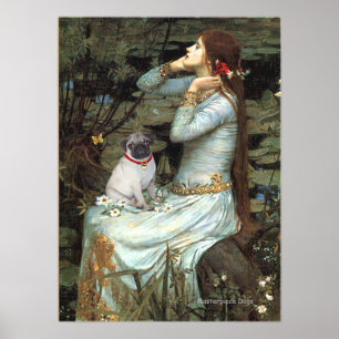 Póster Pug (vovô) - Ofelia