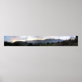 Póster Pukon Sunset