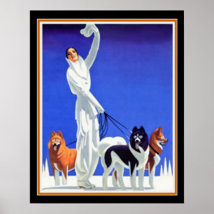 Póster Pullman Art Deco Ad (1930) 16x20