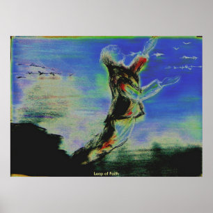 Poster Pulo da fé