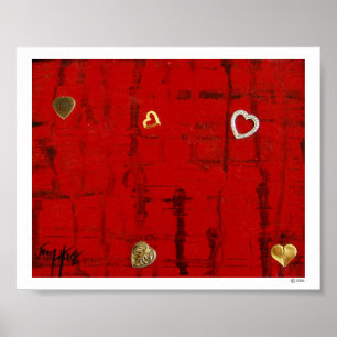 Póster Pulsação do coração