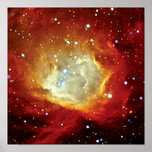 Poster Pulsar SXP 1062 Remanescente de Supernova NASA Fot