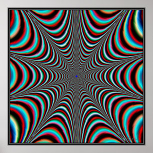 Póster Pulsating Giant Web