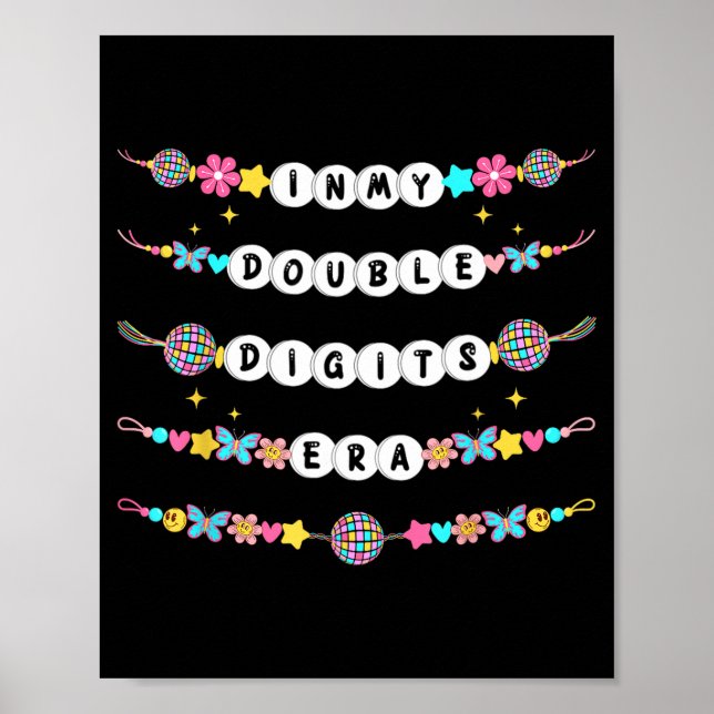 Poster Pulseiras de Amizade da Minha Era de Dois Dígitos  (Frente)