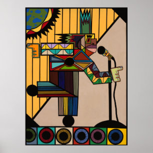 Poster "Pulso de aço" por Ruchell Alexander