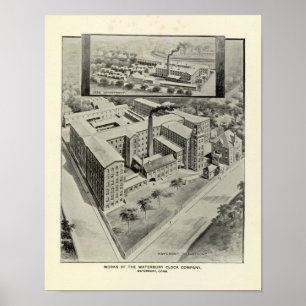 Póster Pulso de disparo Co de Waterbury