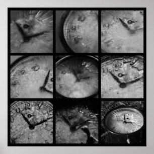 Póster Pulso de disparo congelado