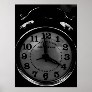 Póster Pulso de disparo de Tock do tiquetaque