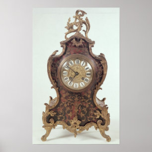 Poster Pulso de disparo do suporte do Boulle por A.Brocot