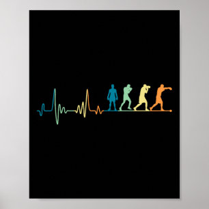 Poster Pulso do Boxing Retro - Boxer Boxer do Boxer in a