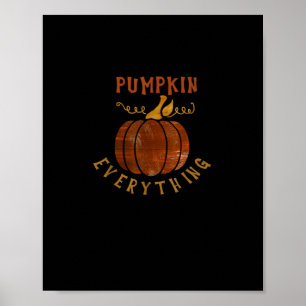 Poster Pumpkin All Love Quall Pumpkin Spice