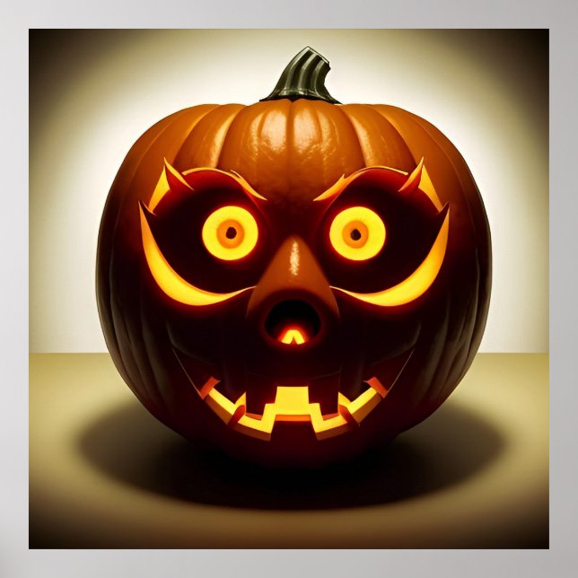 Poster Pumpkin de Halloween (Frente)