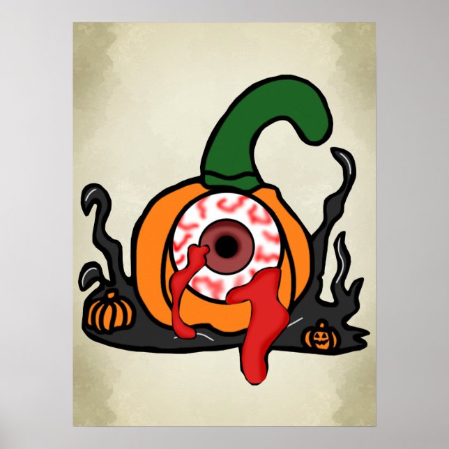 Poster Pumpkin de Spooky (Frente)