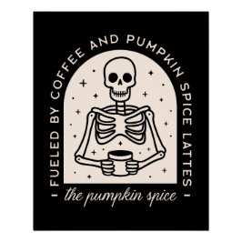 Póster Pumpkin especiarias latinas citam estética feia