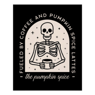 Póster Pumpkin especiarias latinas citam estética feia