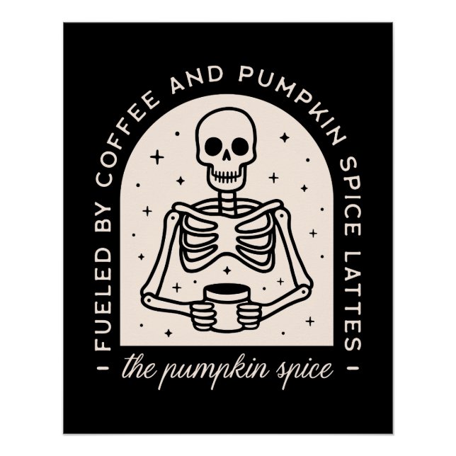 Póster Pumpkin especiarias latinas citam estética feia (Frente)