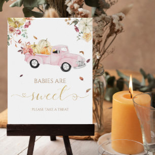 Poster Pumpkin Fall Babies São Sinal Doce