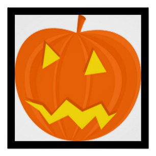 PÓSTER PUMPKIN "FELIZ HALLOWEEN"