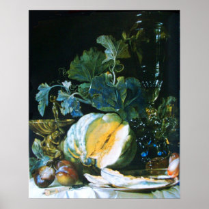 PÓSTER PUMPKIN, FRUTAS E GLASSWARE