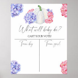 Poster Pumpkin Gênero revela gráfico de Menino ou Raparig