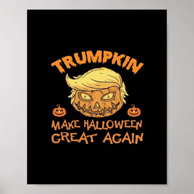 Poster Pumpkin Halloween (Frente)