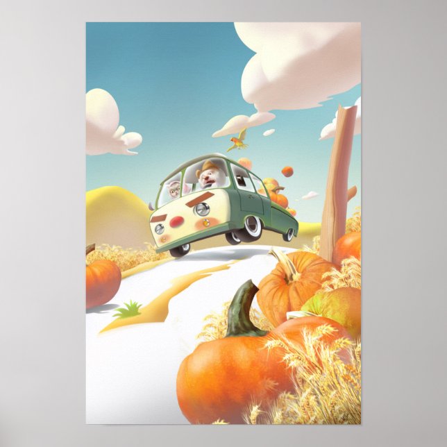 Poster Pumpkin Patch (Frente)