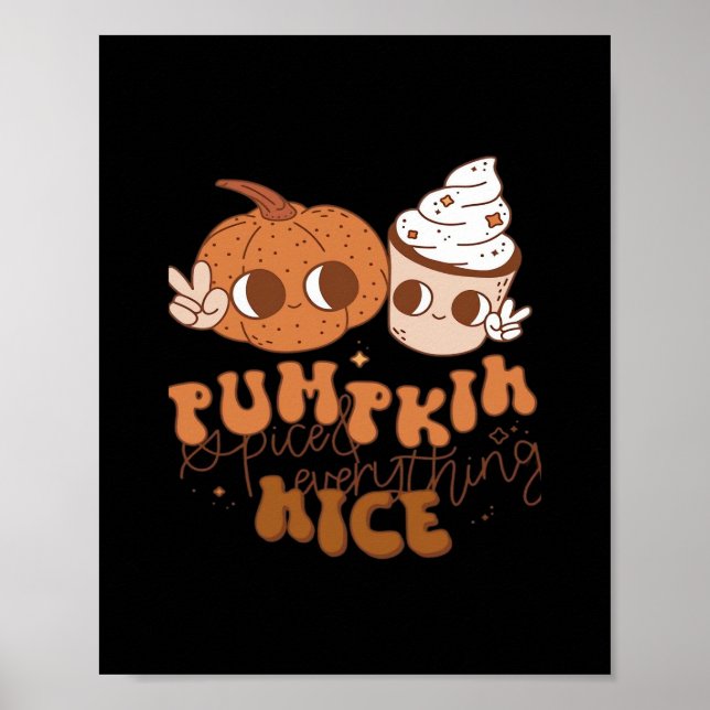 Poster Pumpkin Picado E Tudo Bem (Frente)