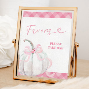 Poster Pumpkin Pink Garota Pumpkin Aniversário Favorece P