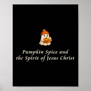Poster Pumpkin Sce E O Srit De Jesus Cristo