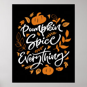 Poster Pumpkin Spice Tudo