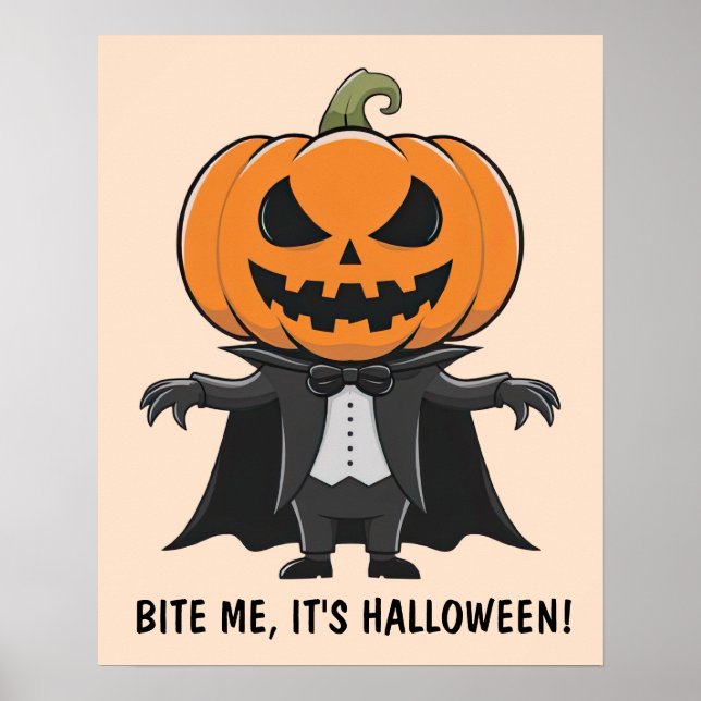Poster Pumpkin Vampire (Frente)