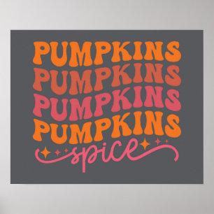 Poster Pumpkins Pumpkins Pumpkins Pumpkins Pumpkins Spice
