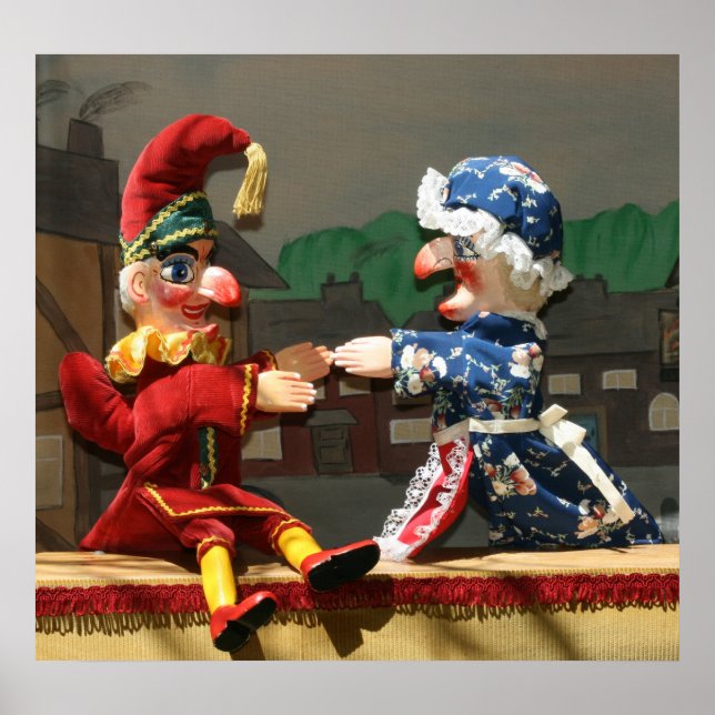 Póster Punch e Judy (Frente)
