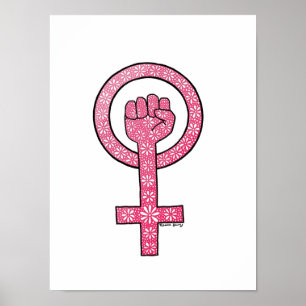 Poster Punho feminista