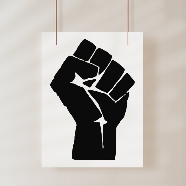 Poster Punho, Rebelde, Motim, Resistência, Estilo Comunis (Criador carregado)