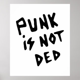 Poster Punk não está morto Persépolis