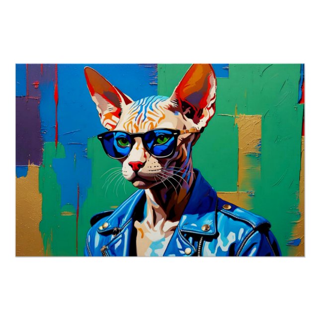 PÓSTER PUNK ROCKER SPHYNX 5 (Frente)