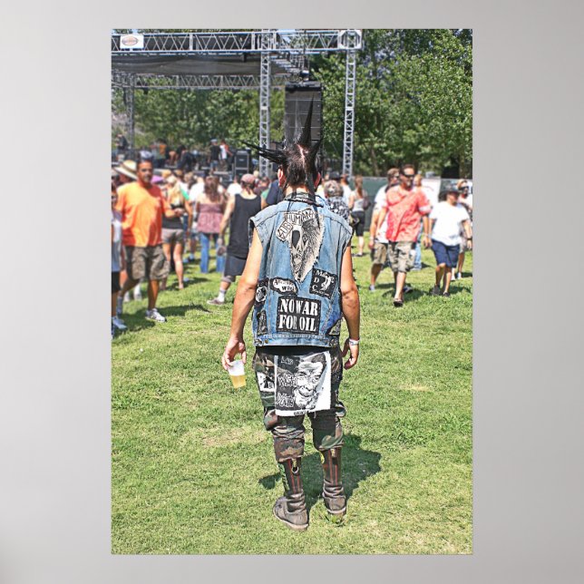 Póster Punker (Frente)